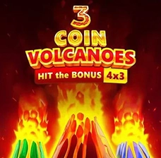HeroSpin 3 Coin Volcanoes Hit the Bonus 4x3 slot